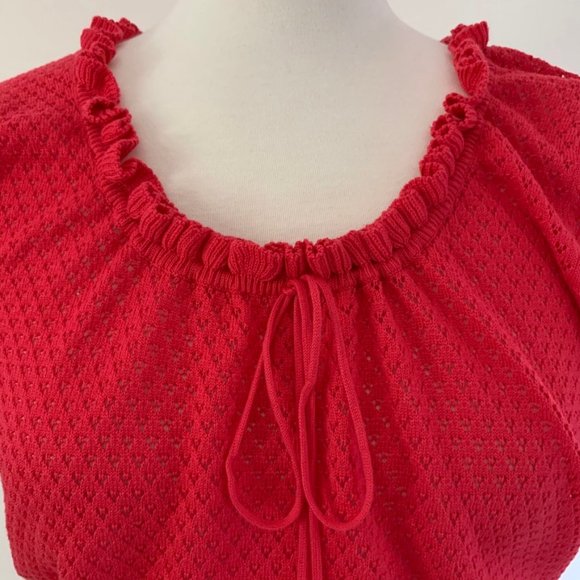 Cotton by Autumn Cashmere Pointelle Knit Sweater - Picture 5 of 7